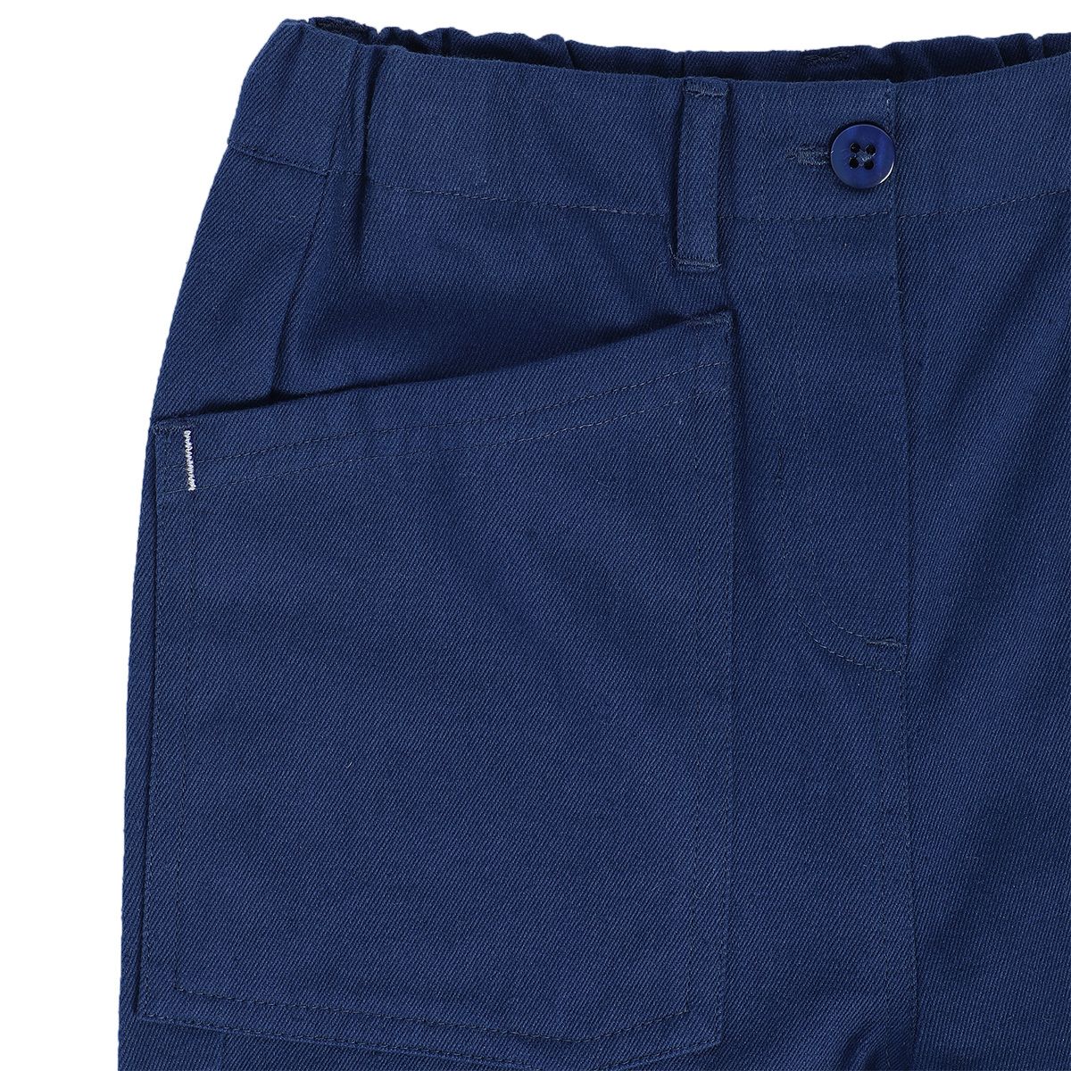 Girls Navy Pack Of 1 Woven Pant