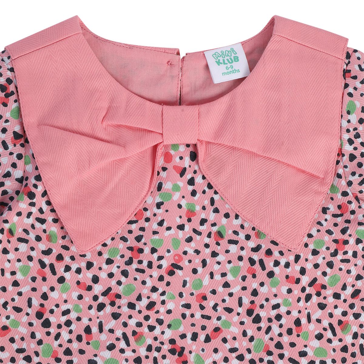 Girls Coral Pack Of 1 Woven Top