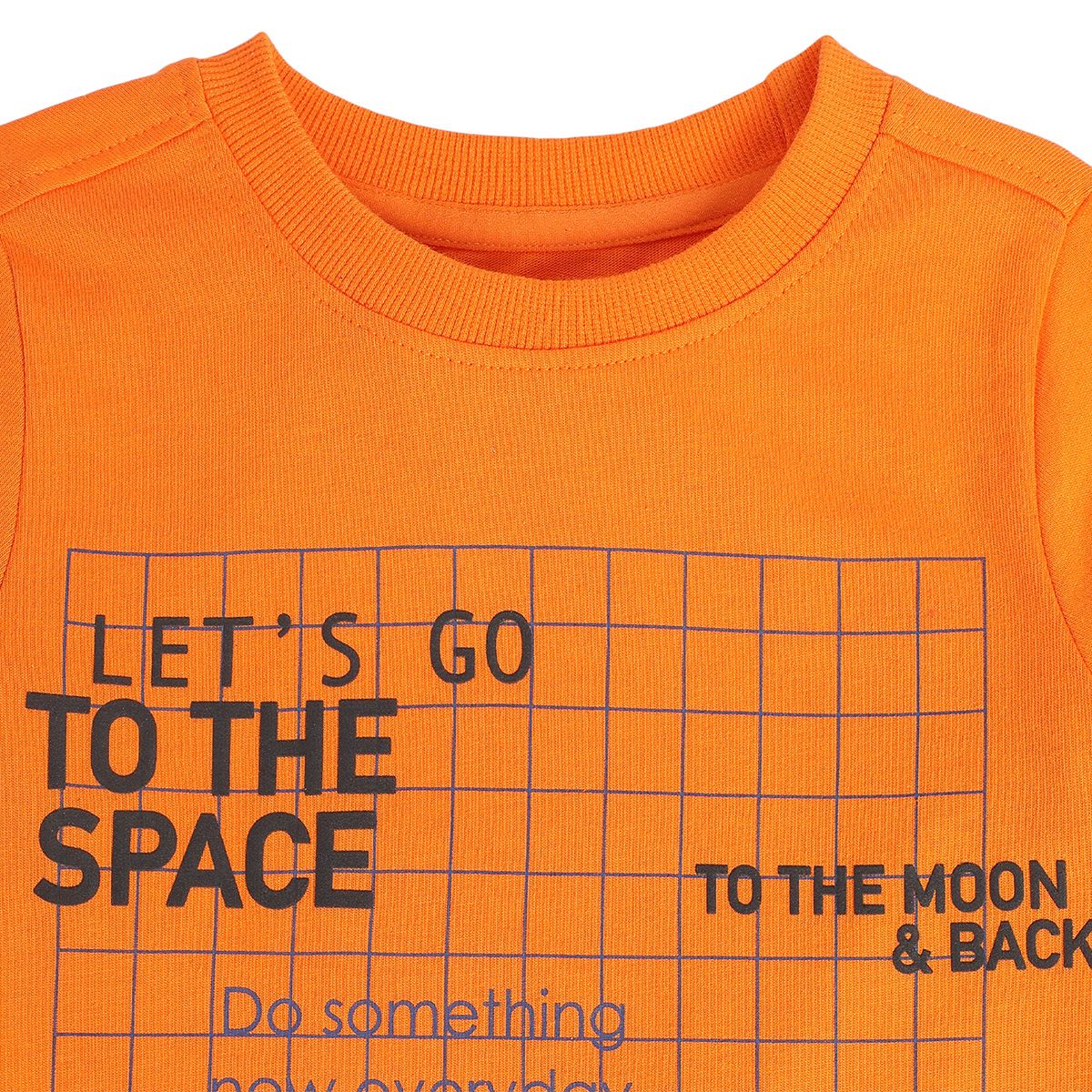 Boys Orange Pack Of 1 T-Shirt