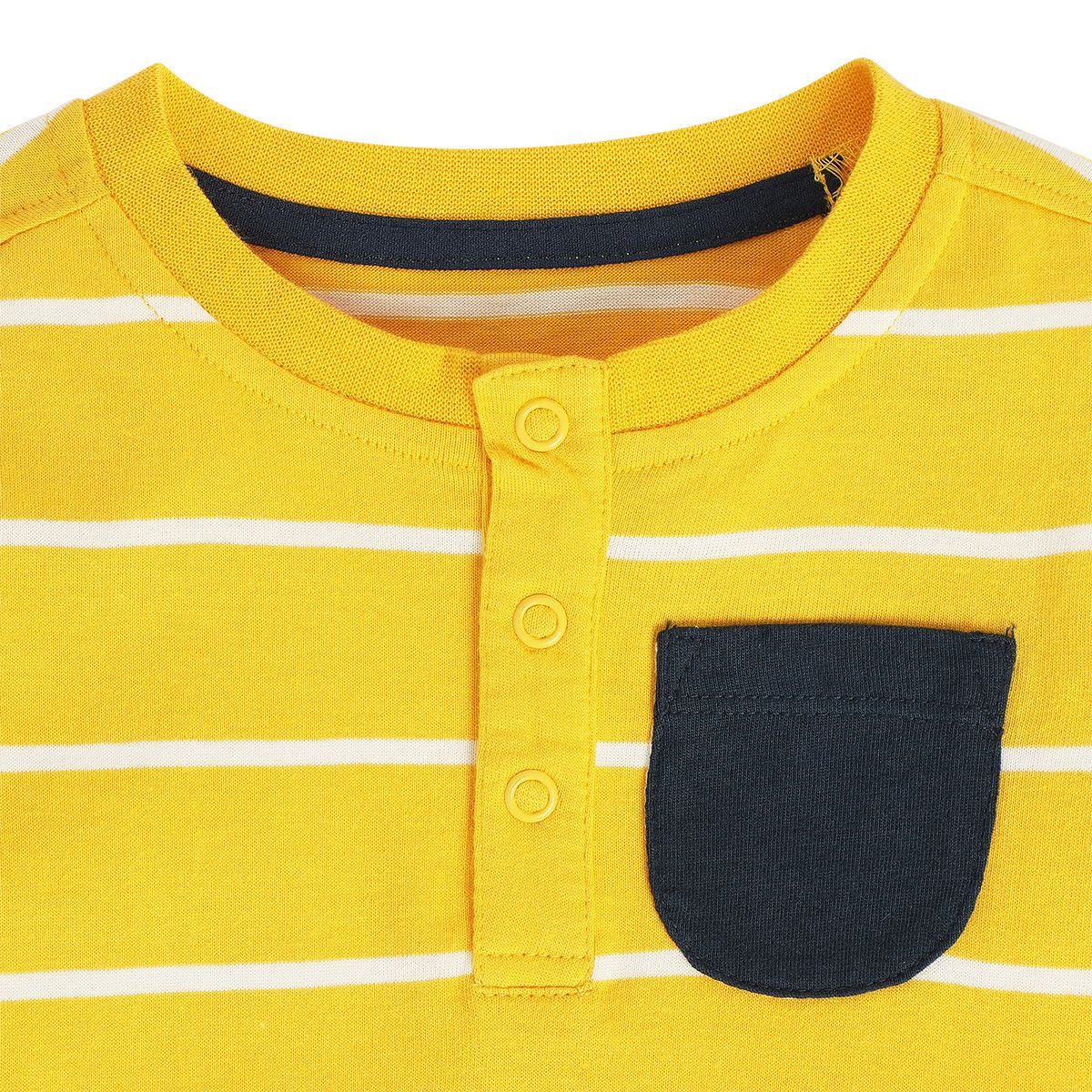 Boys Yellow Pack Of 1 T-Shirt
