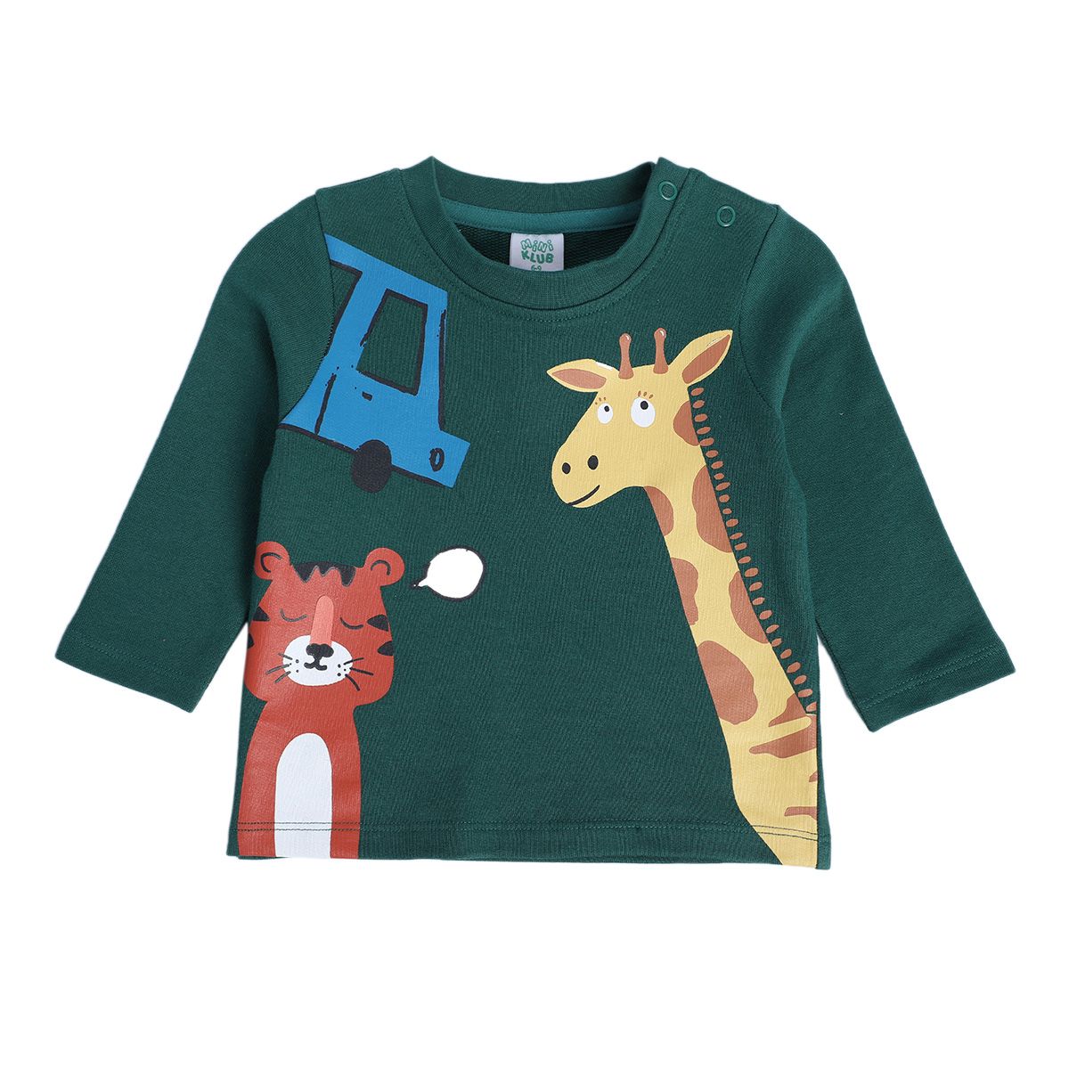Boys Green T-Shirt And Bottom