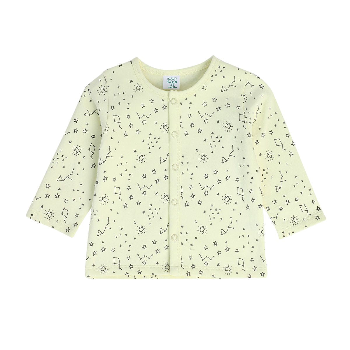 Boys Yellow Front Open Vest