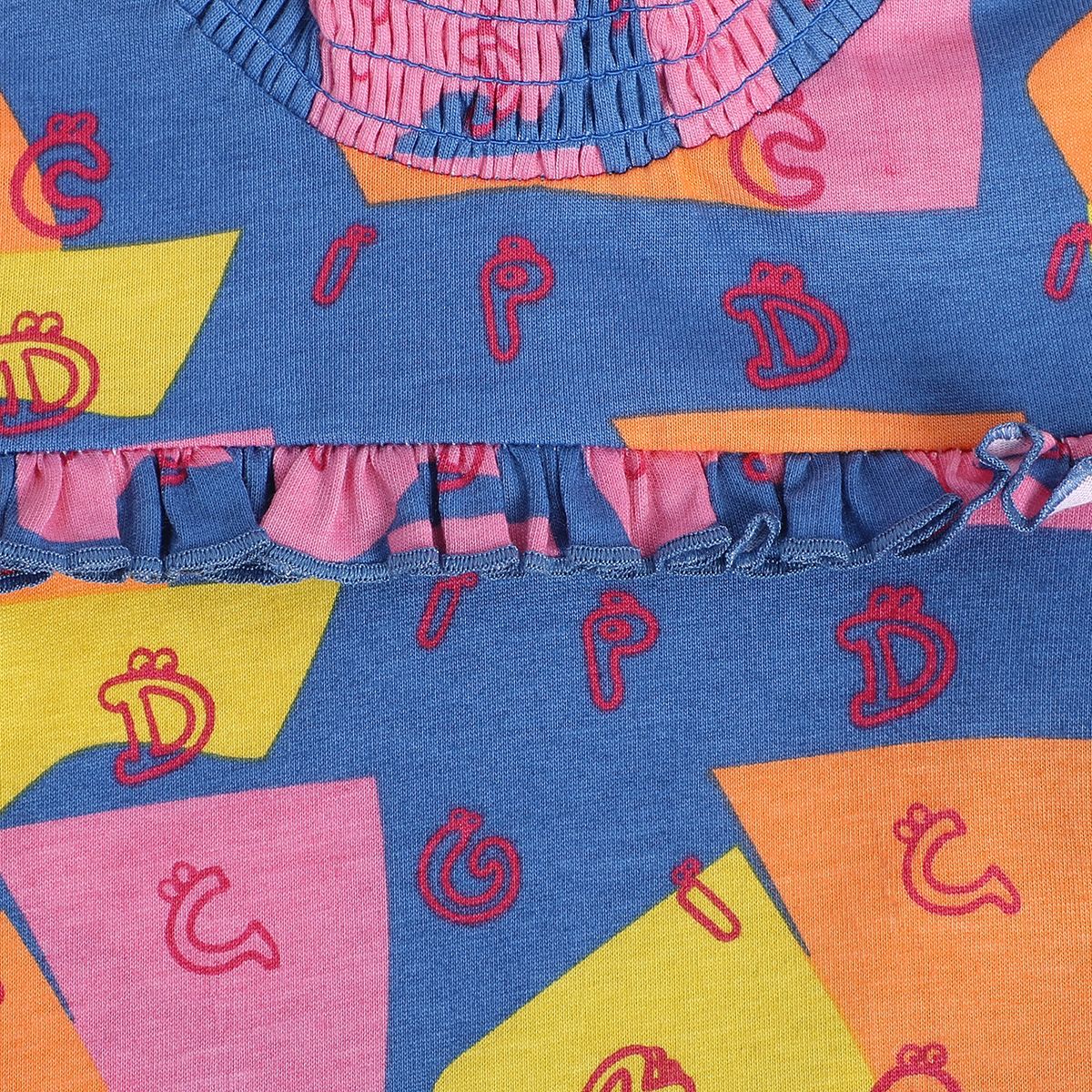 Girls Blue Pack Of 1 Knit Top