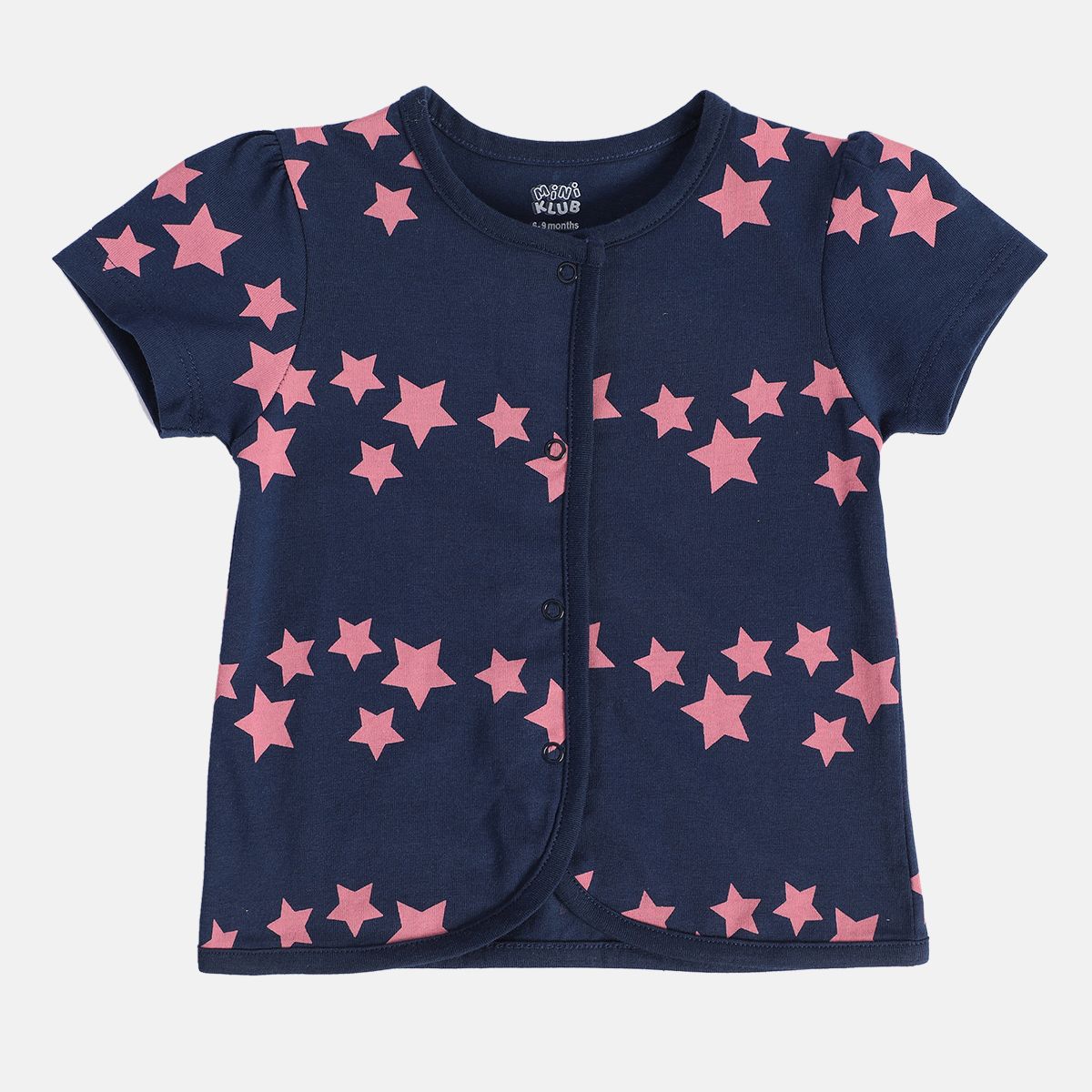 Girls Multicolor Pack Of 3 Front Open Vest