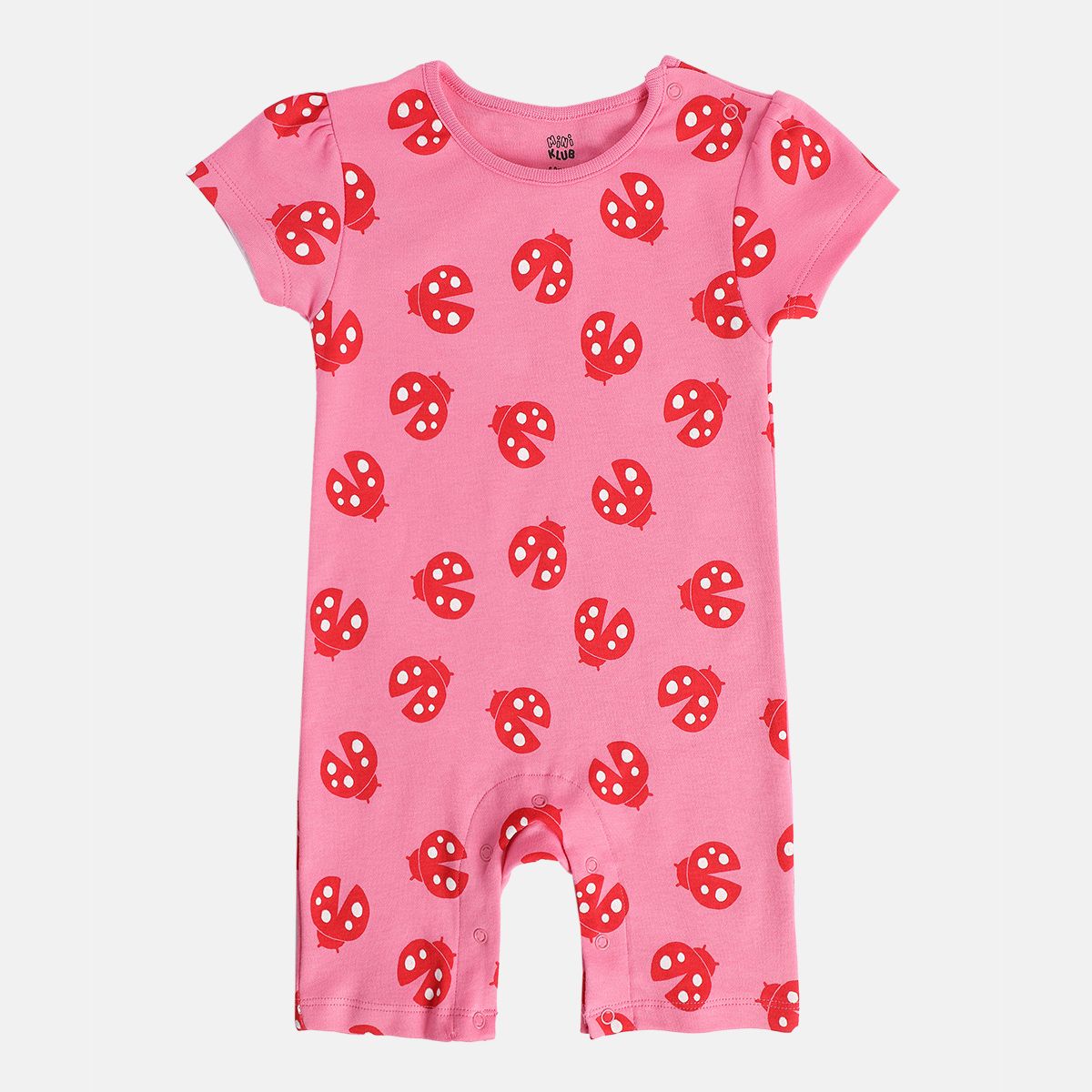 Girls Multicolor Pack Of 2 Romper