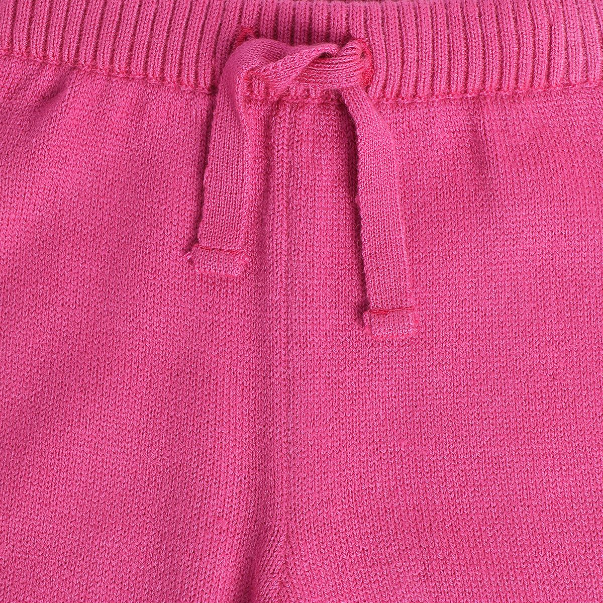 Girls Pink Pack Of 1 Knit Bottom