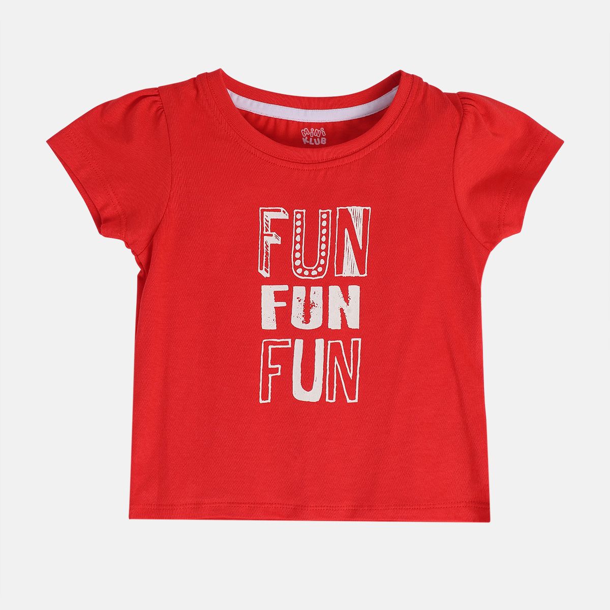Girls Red Pack Of 2 Top And Bottom