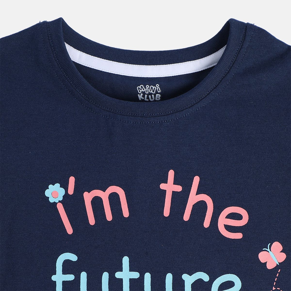Girls Blue Pack Of 1 Knit Top