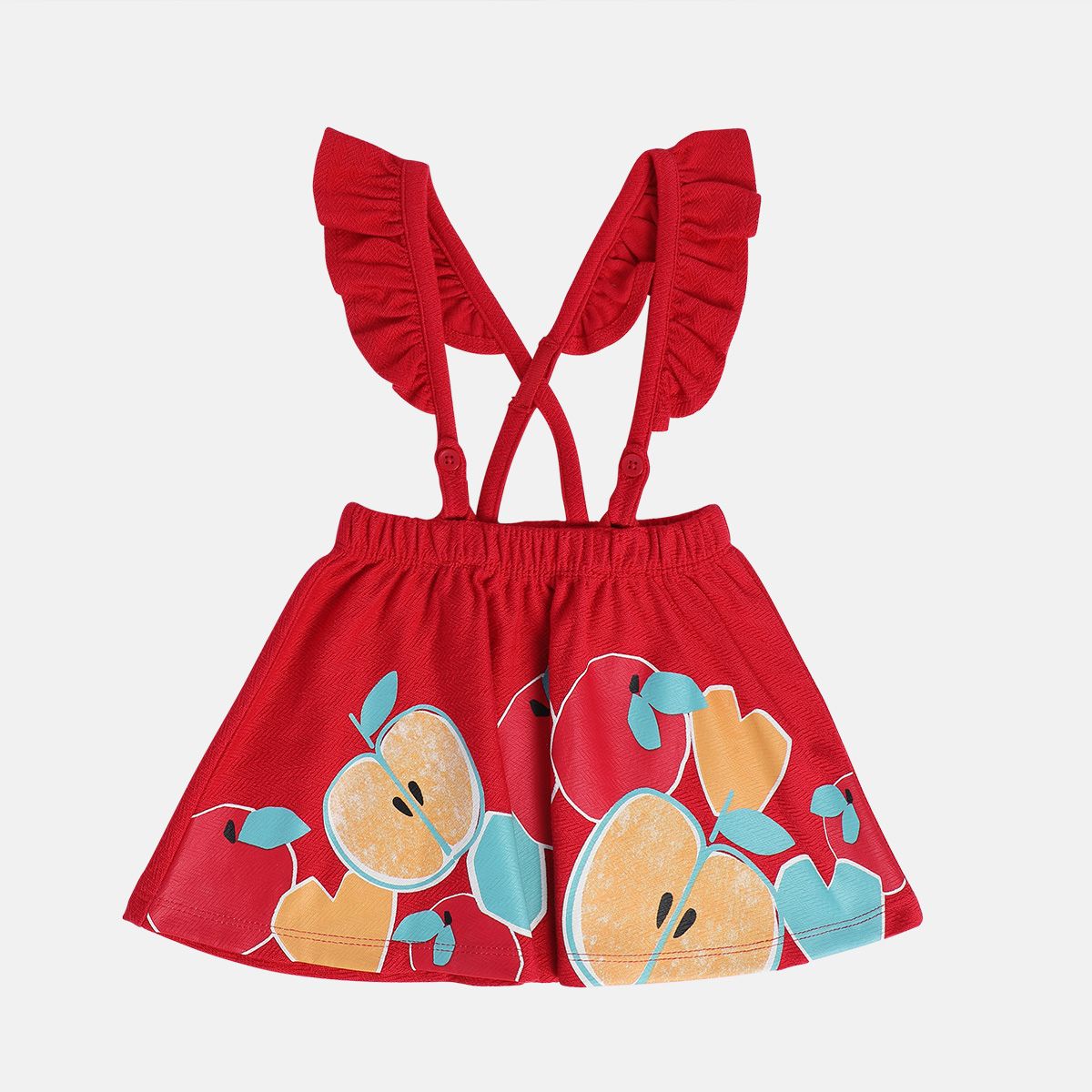 Girls Multicolor Pack Of 2 Pinny Set