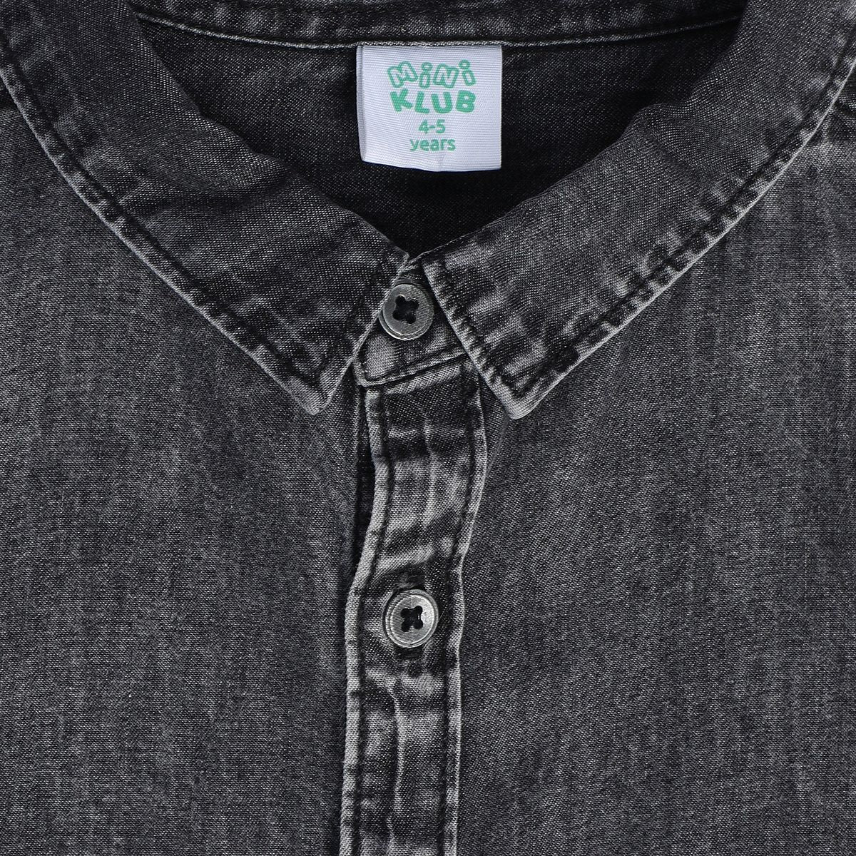 Boys Grey Pack Of 1 Shirt