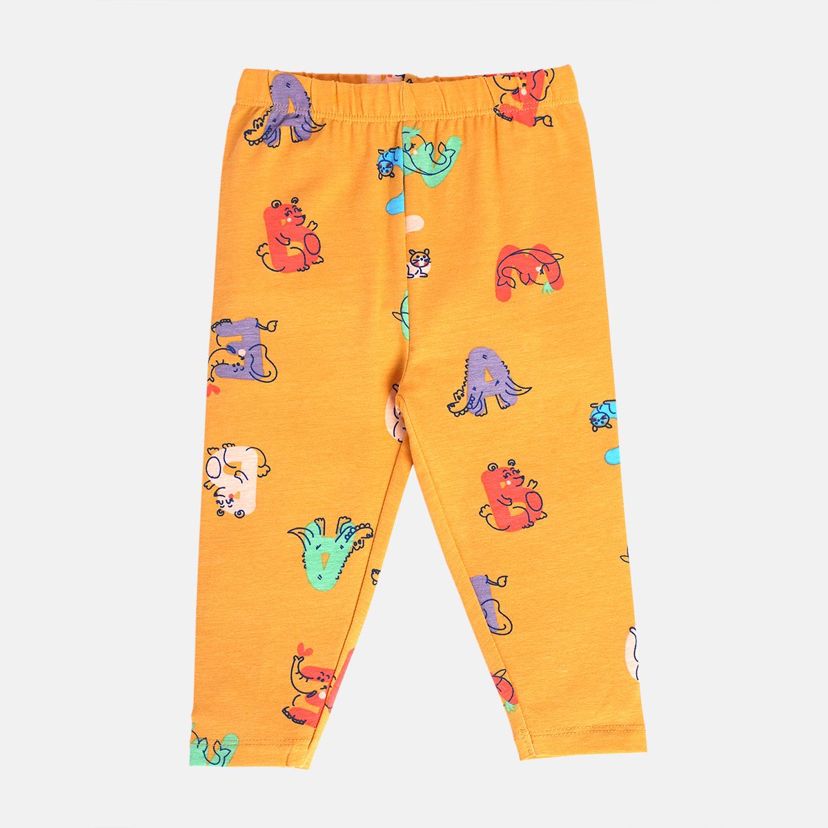 Girls Multicolor Pack Of 3 Legging