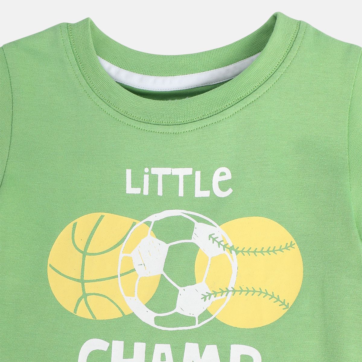 Boys Green Pack Of 1 T-Shirt