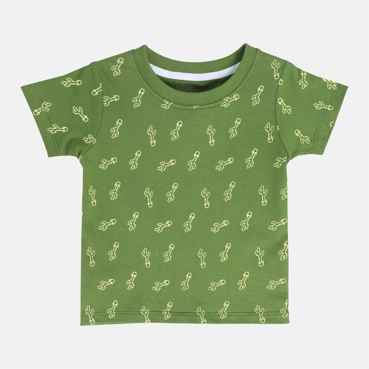 Boys Green Pack Of 2 Top And Bottom