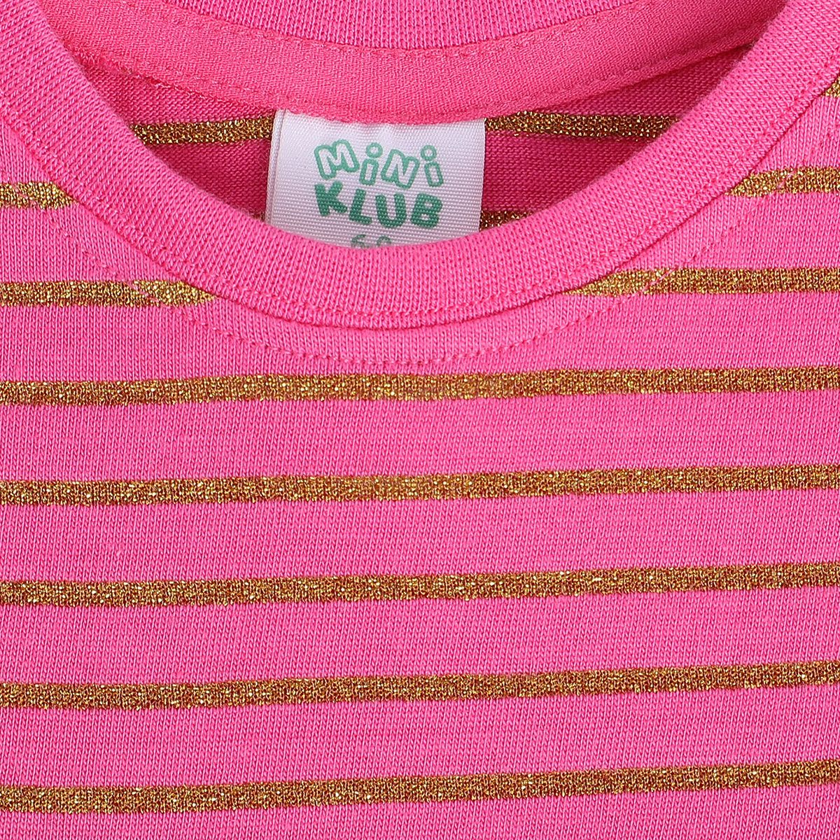 Girls Hot Pink Pack Of 1 Knit Top
