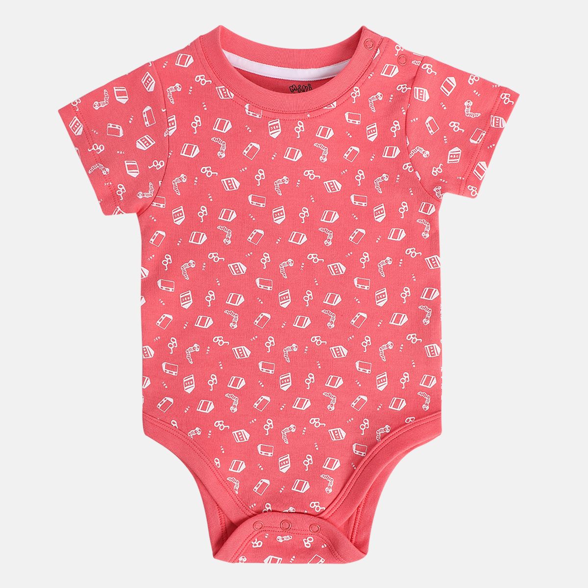 Boys Multicolor Pack Of 3 Body Suit