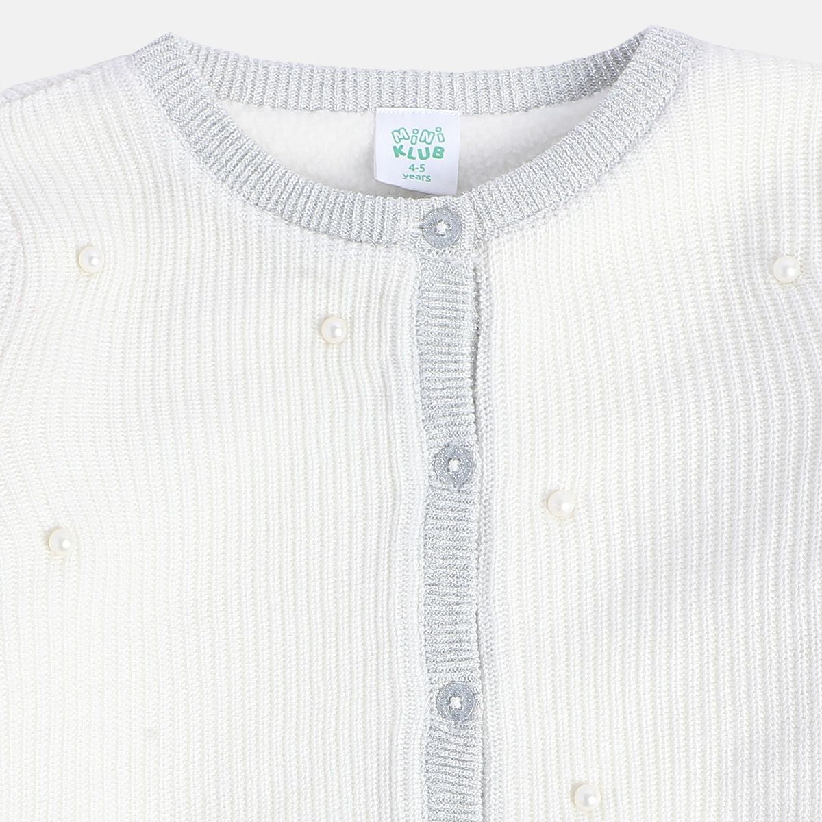 Girls Off White Sweater