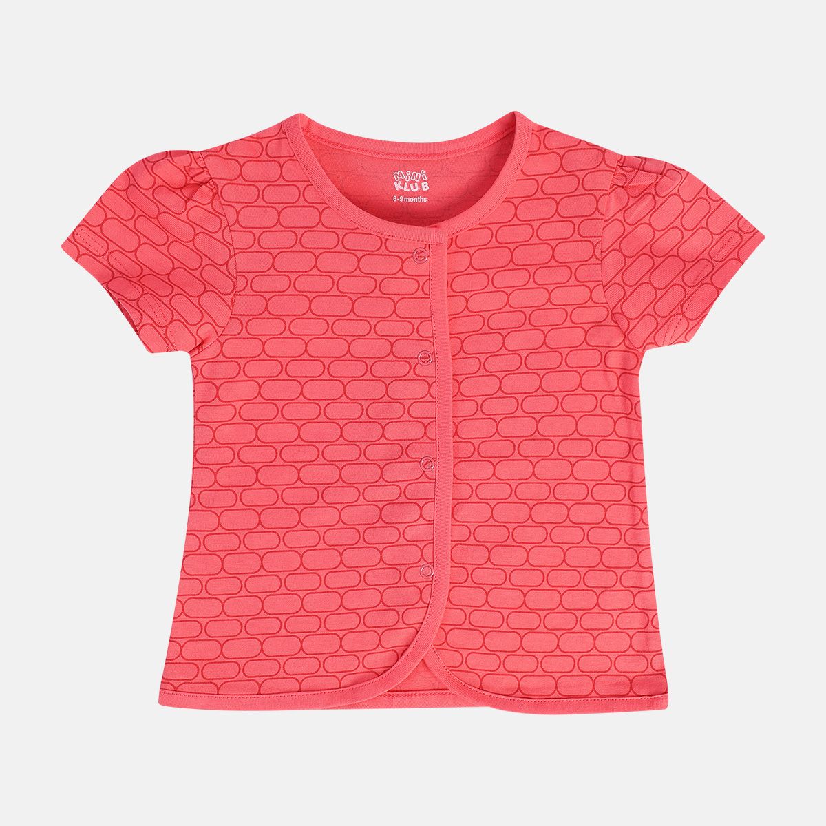 Girls Multicolor Pack Of 3 Front Open Vest