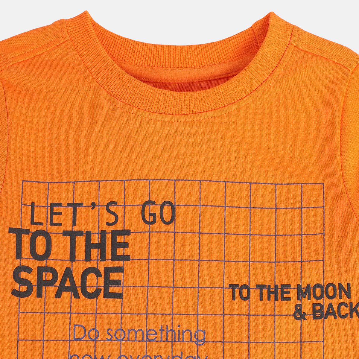 Boys Orange Pack Of 1 T-Shirt
