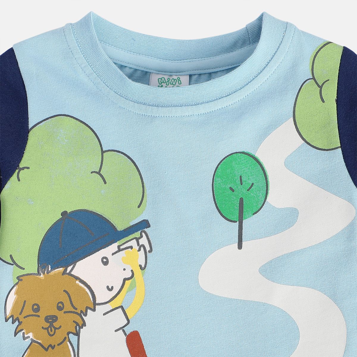 Boys Blue Pack Of 1 T-Shirt