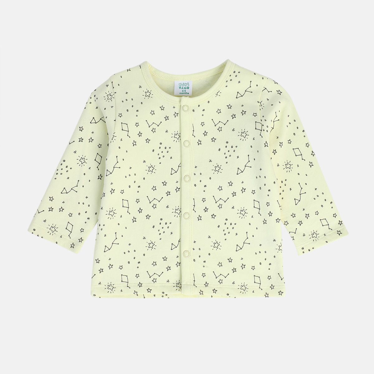 Boys Yellow Front Open Vest