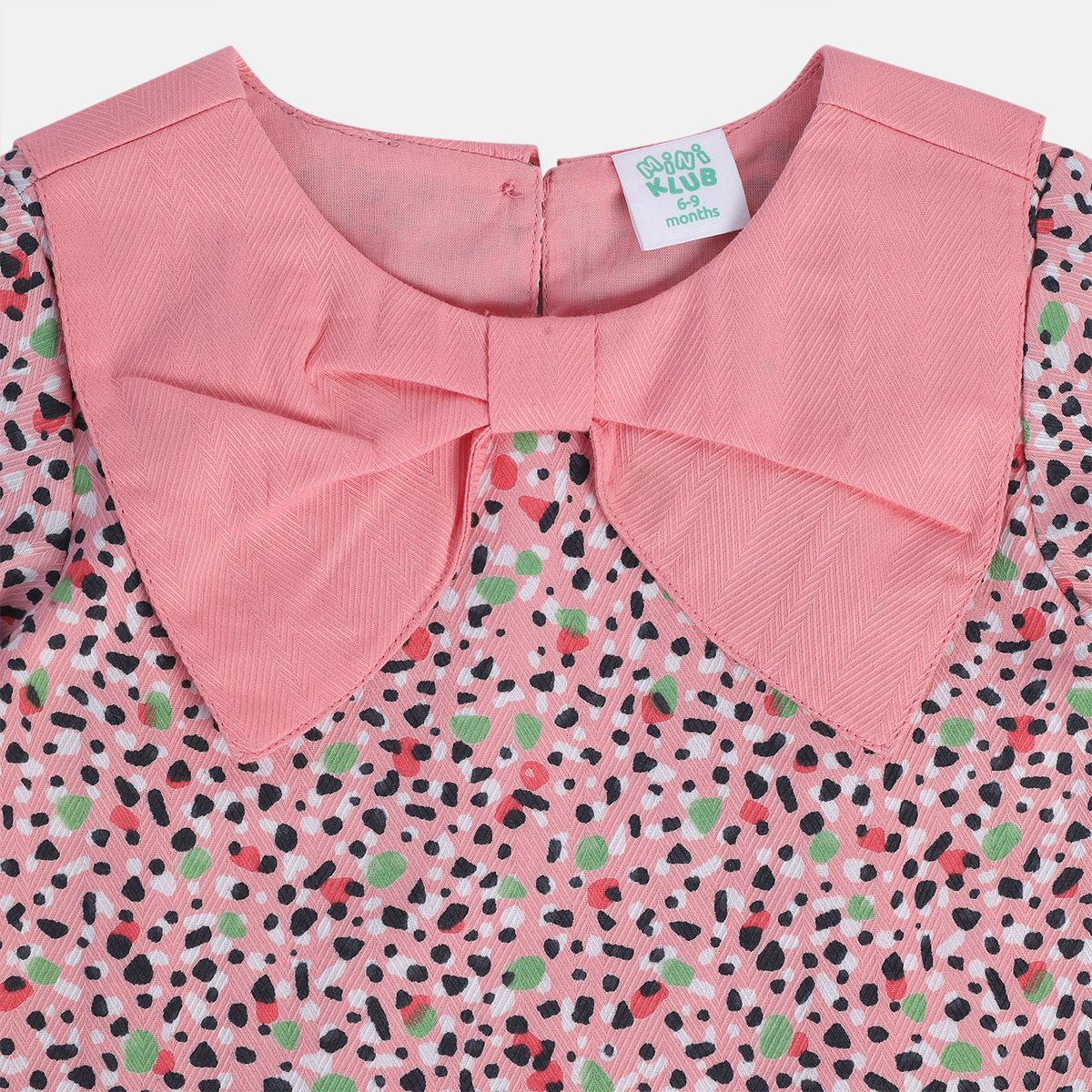 Girls Coral Pack Of 1 Woven Top