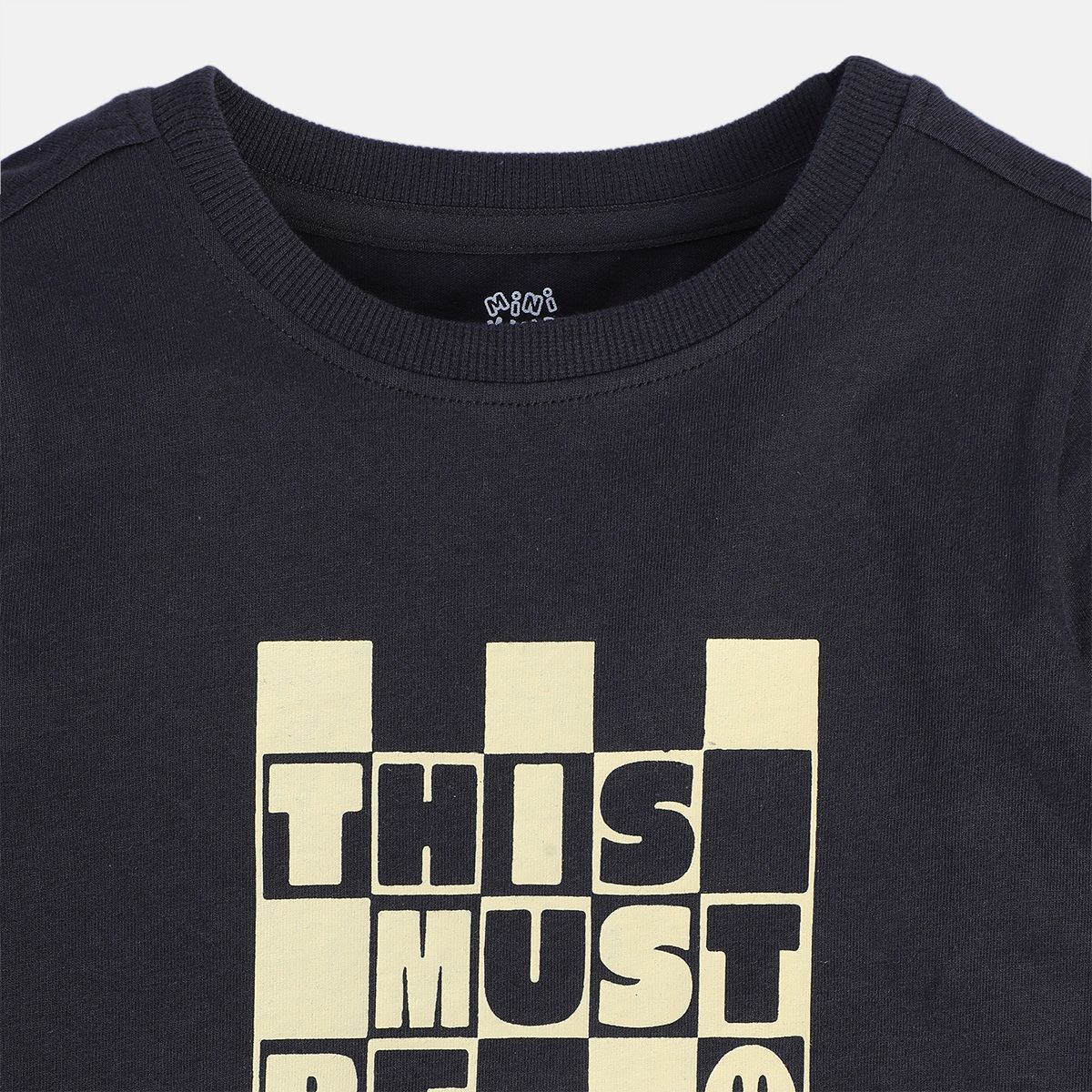Boys Charcoal Pack Of 1 T-Shirt