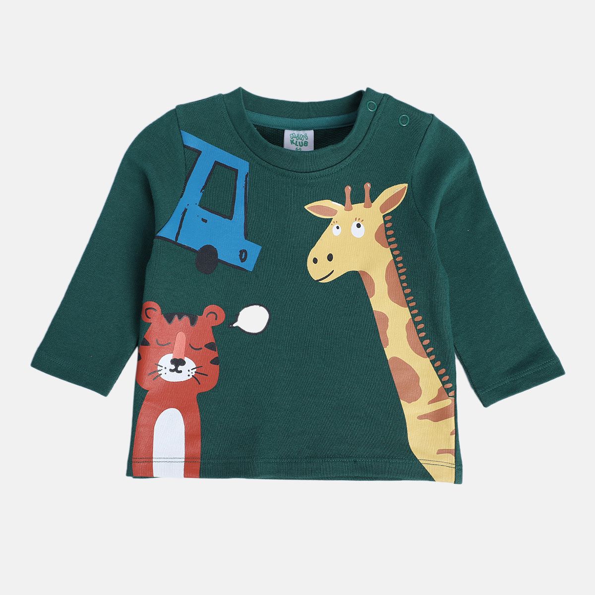 Boys Green T-Shirt And Bottom