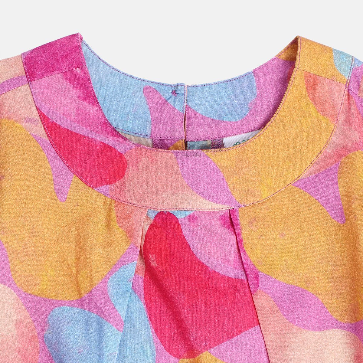 Girls Purple Woven Top