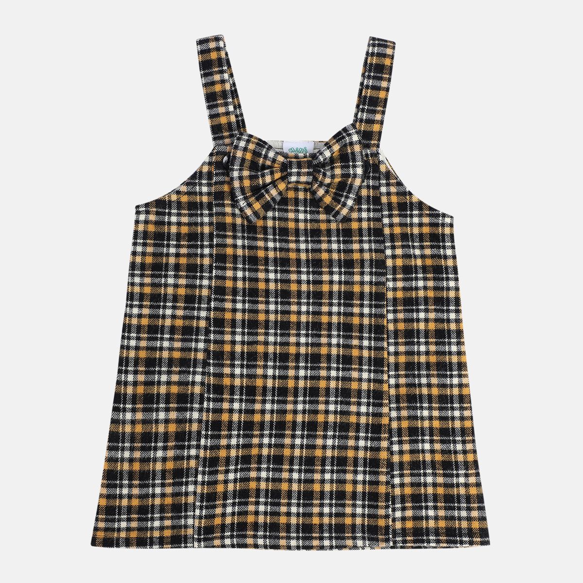 Girls Multicolor Pack Of 2 Pinny Set