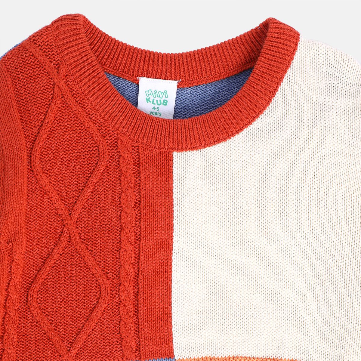 Boys Orange Sweater