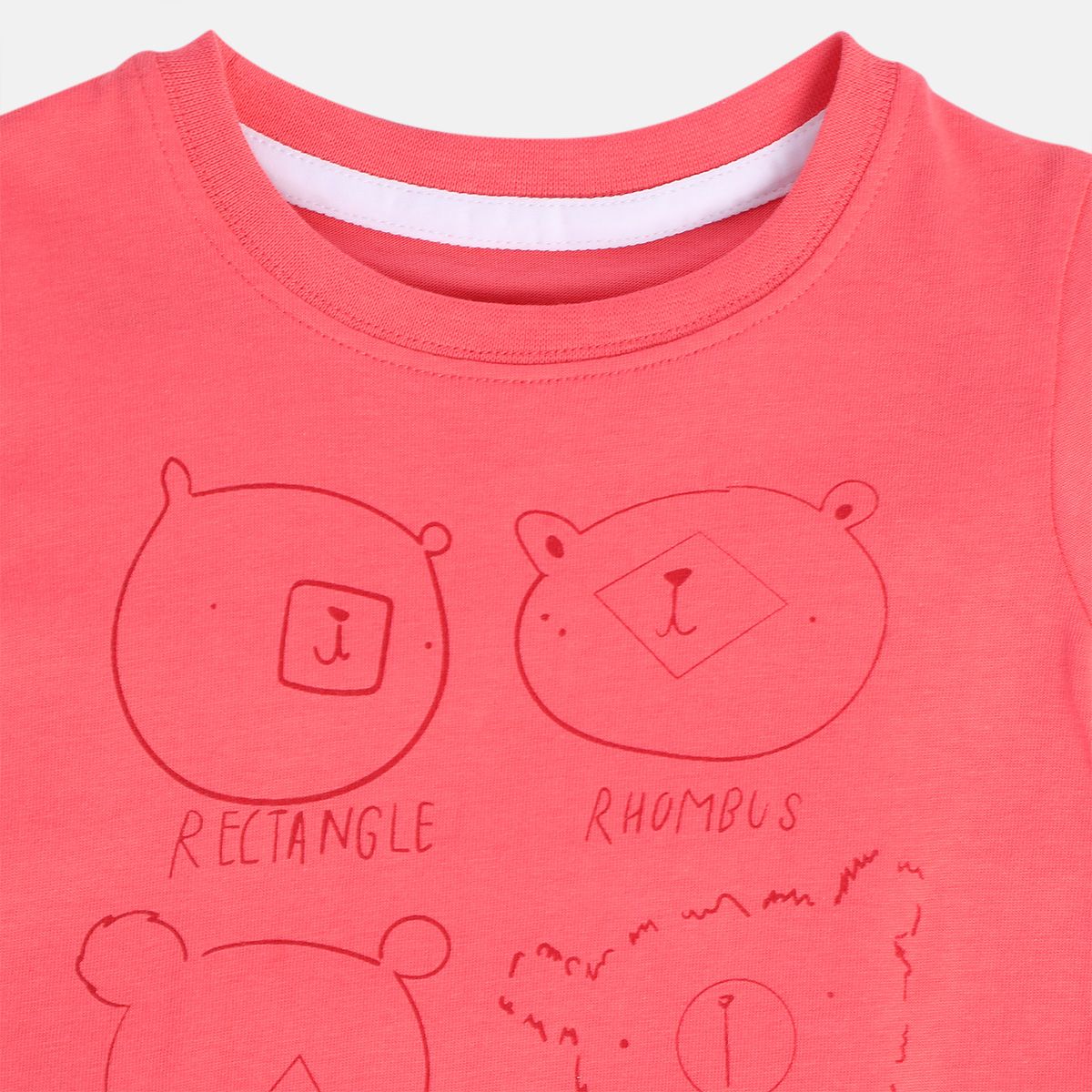 Boys Red Pack Of 1 T-Shirt