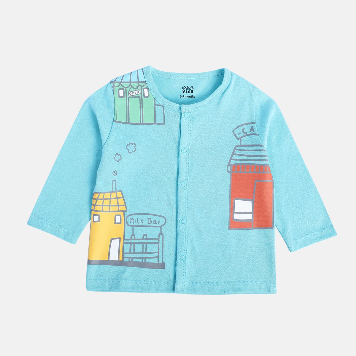 Boys Peach Front Open Vest