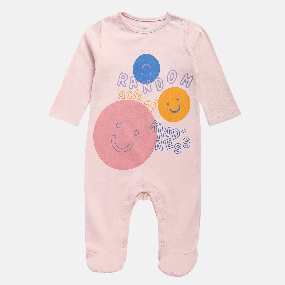 Girls Multicolor Pack Of 2 Sleep Suit