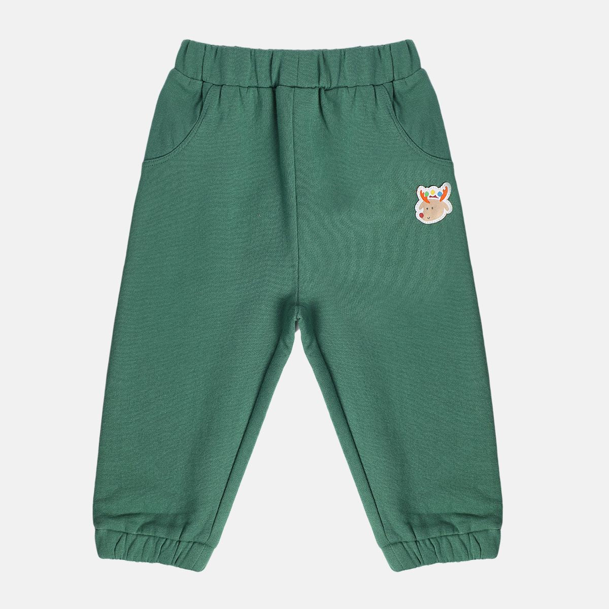 Boys Off White Knit Bottom
