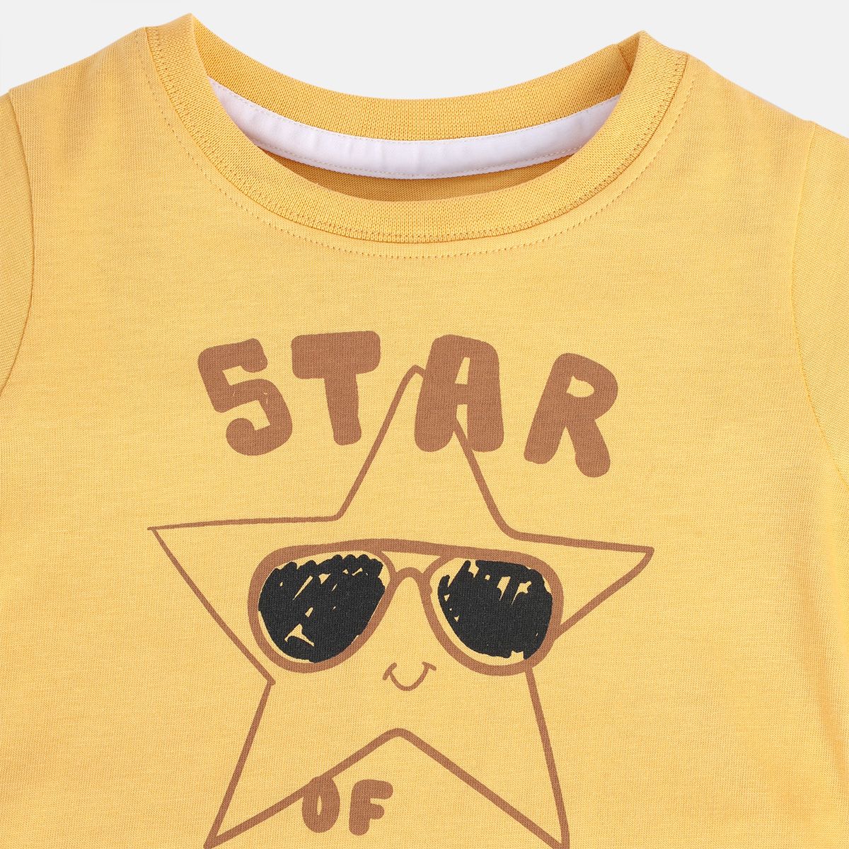 Boys Yellow Pack Of 1 T-Shirt