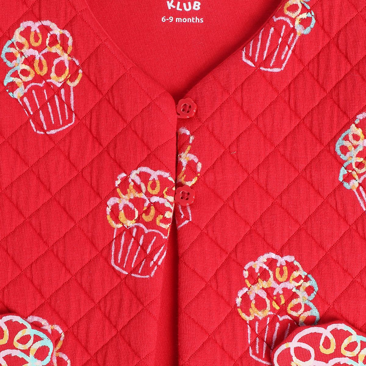 Girls Red Gillet