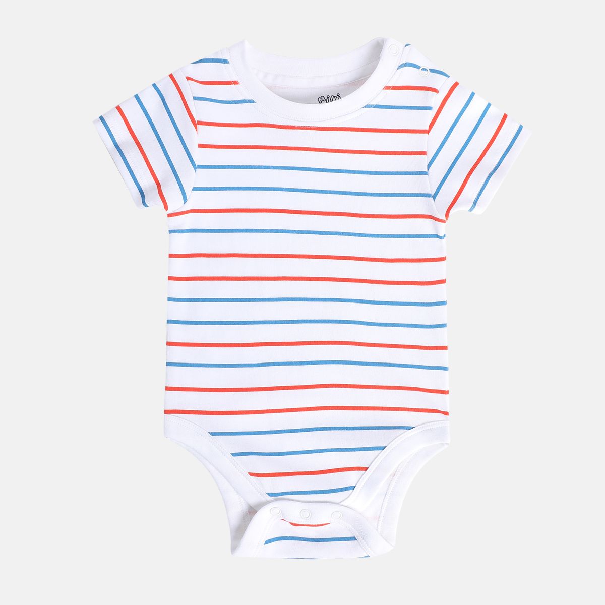 Boys Multicolor Pack Of 3 Body Suit