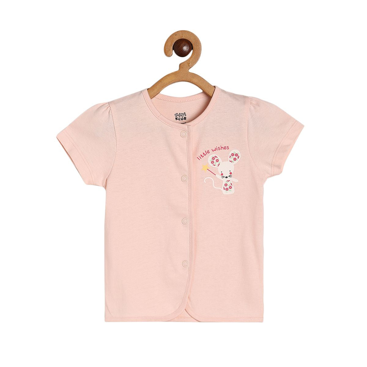 Girls Multicolor Pack Of 3 Front Open Vest