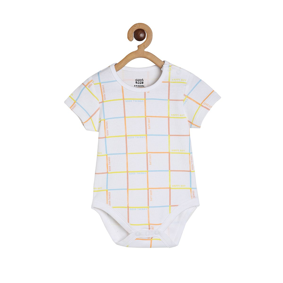 Boys Multicolor Pack Of 3 Body Suit