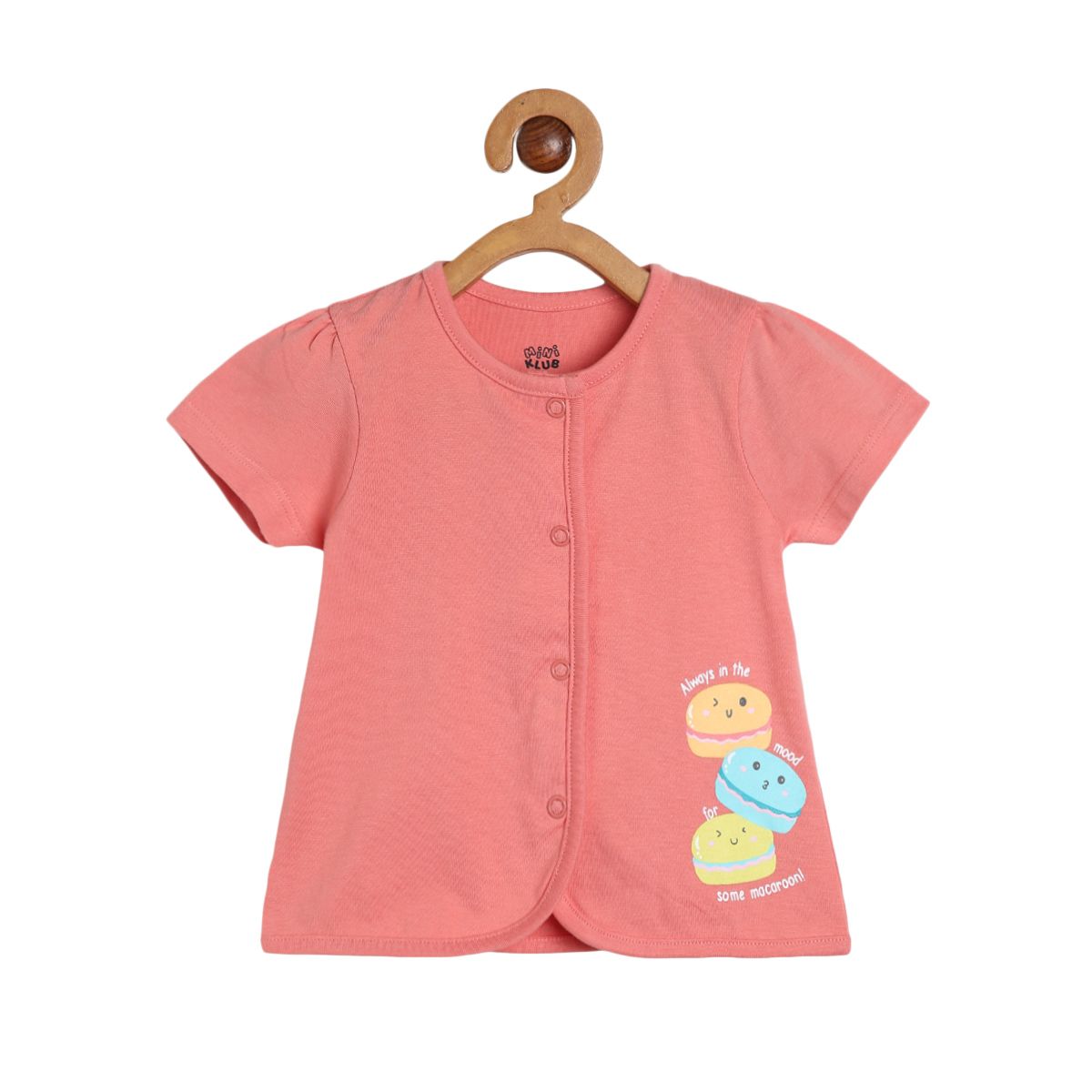 Girls Multicolor Pack Of 3 Front Open Vest