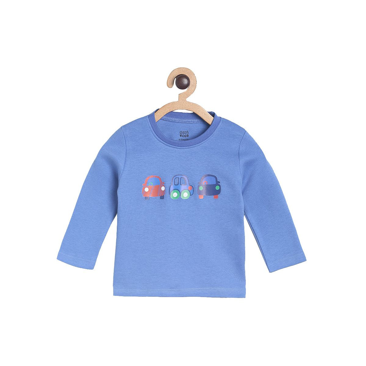 Pack of 2 t-shirt - white & blue for 0-3 Months