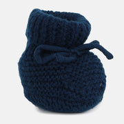 Boys Navy Blue   Booties