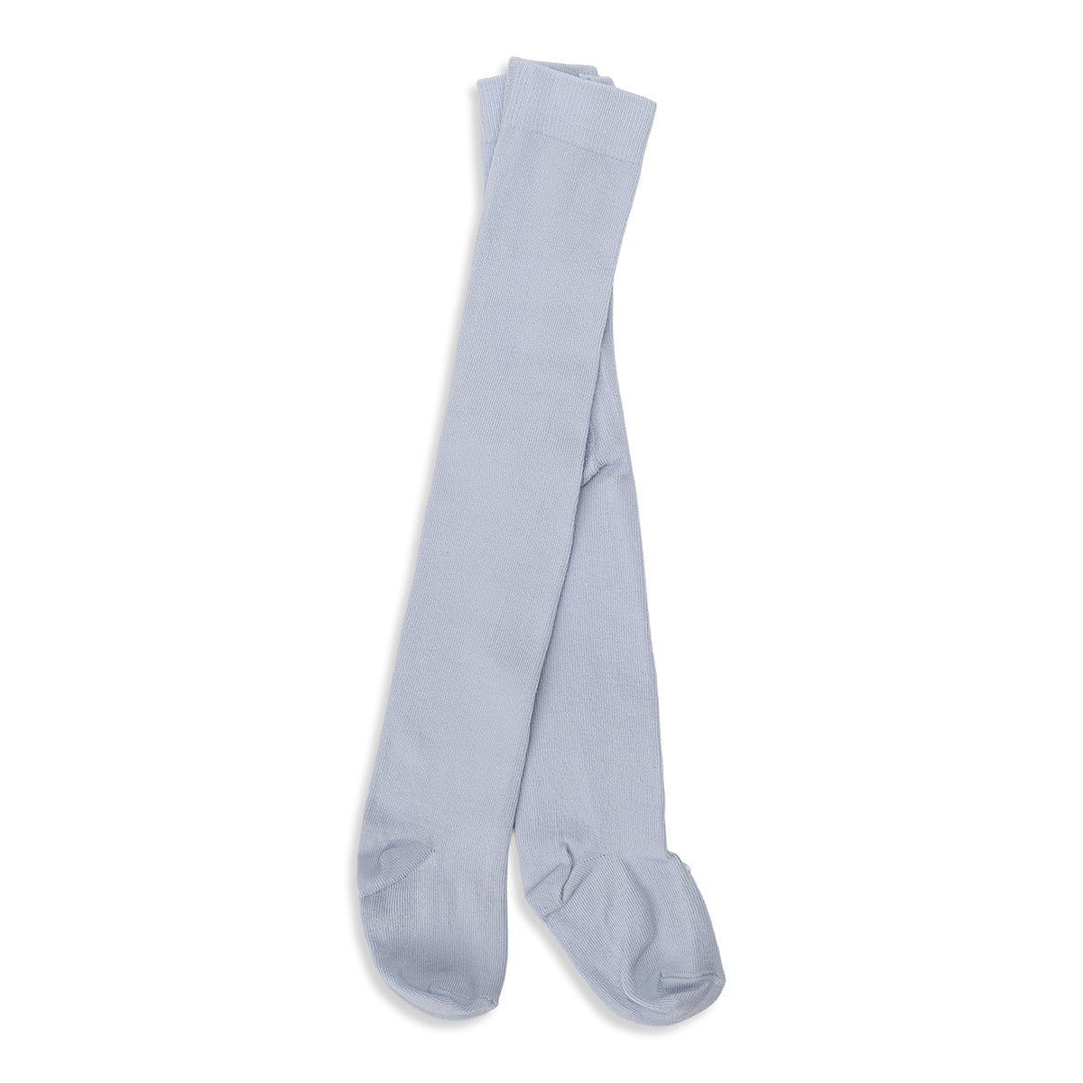 Baby Girls Blue And Cream Cotton Stockings