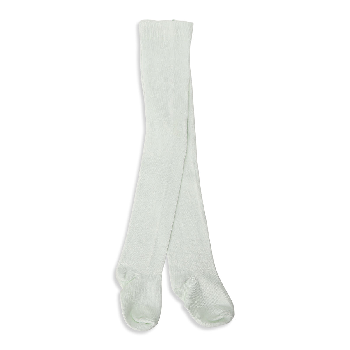 Baby Girls Peach And Mint Cotton Stockings
