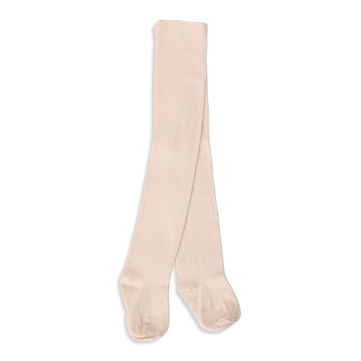 Baby Girls Peach And Mint Cotton Stockings