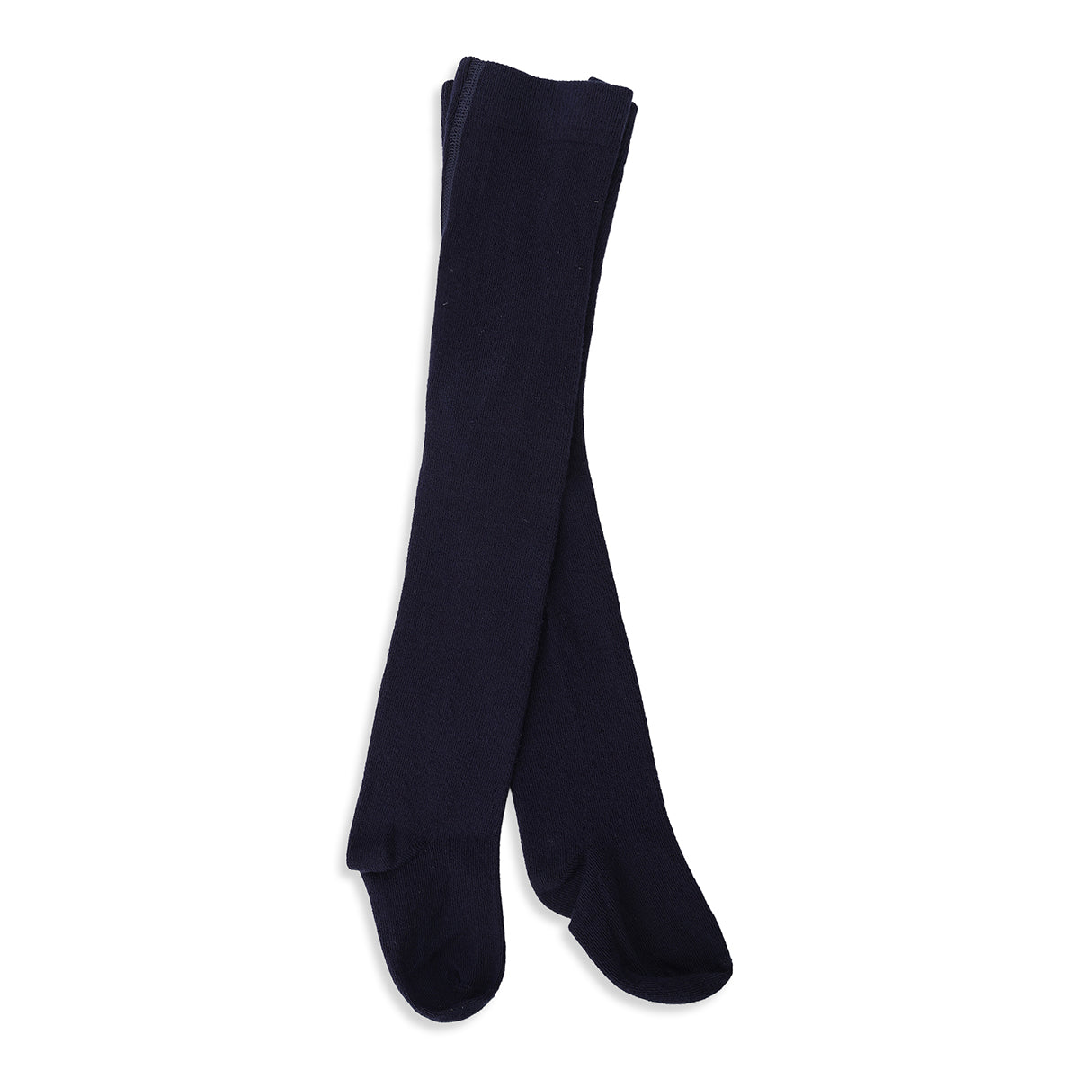 Baby Girls Pink And Navy Blue Cotton Stockings