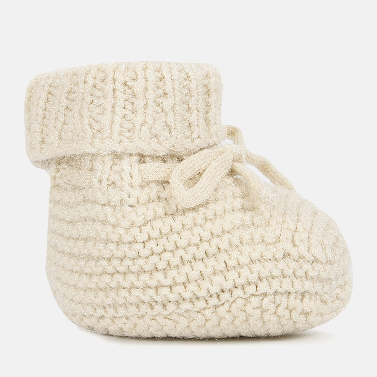 Unisex White   Booties