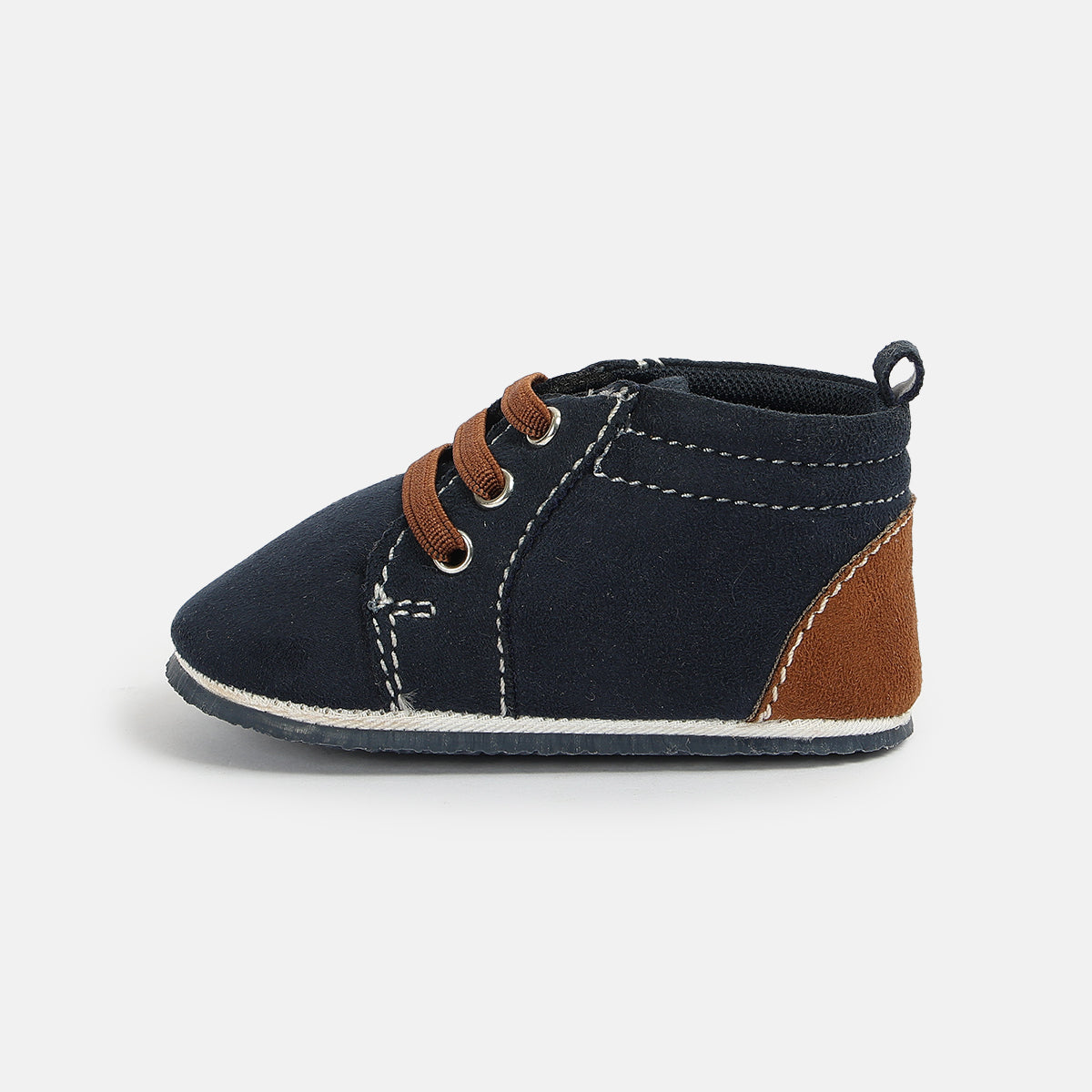 Boys Blue Pair Of Soft Sole Boots