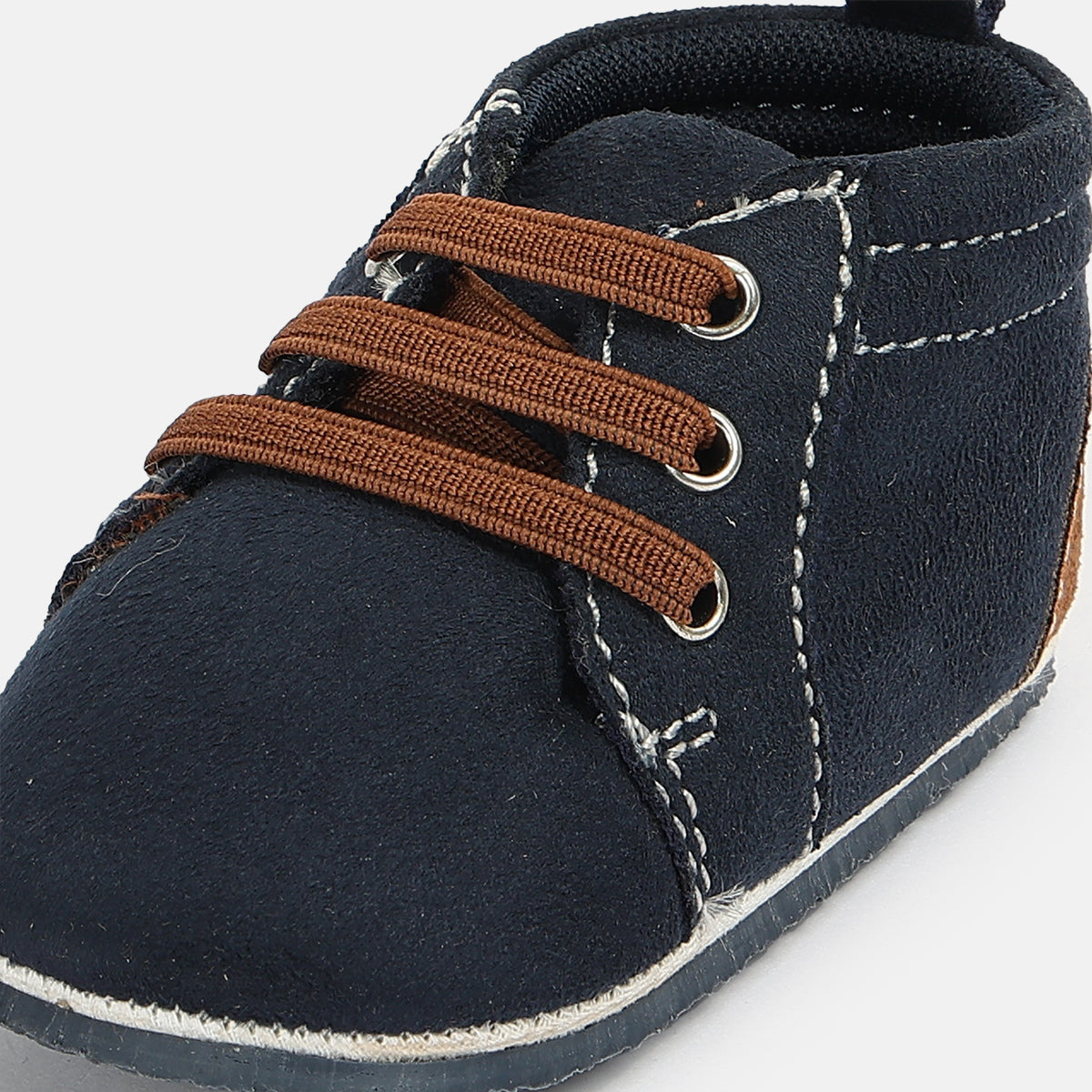 Boys Blue Pair Of Soft Sole Boots