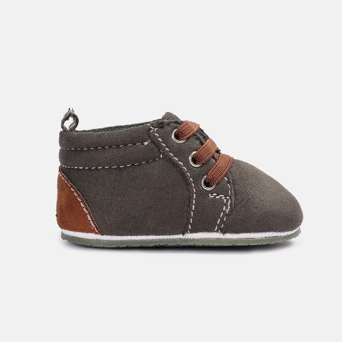 Boys Olive Boots